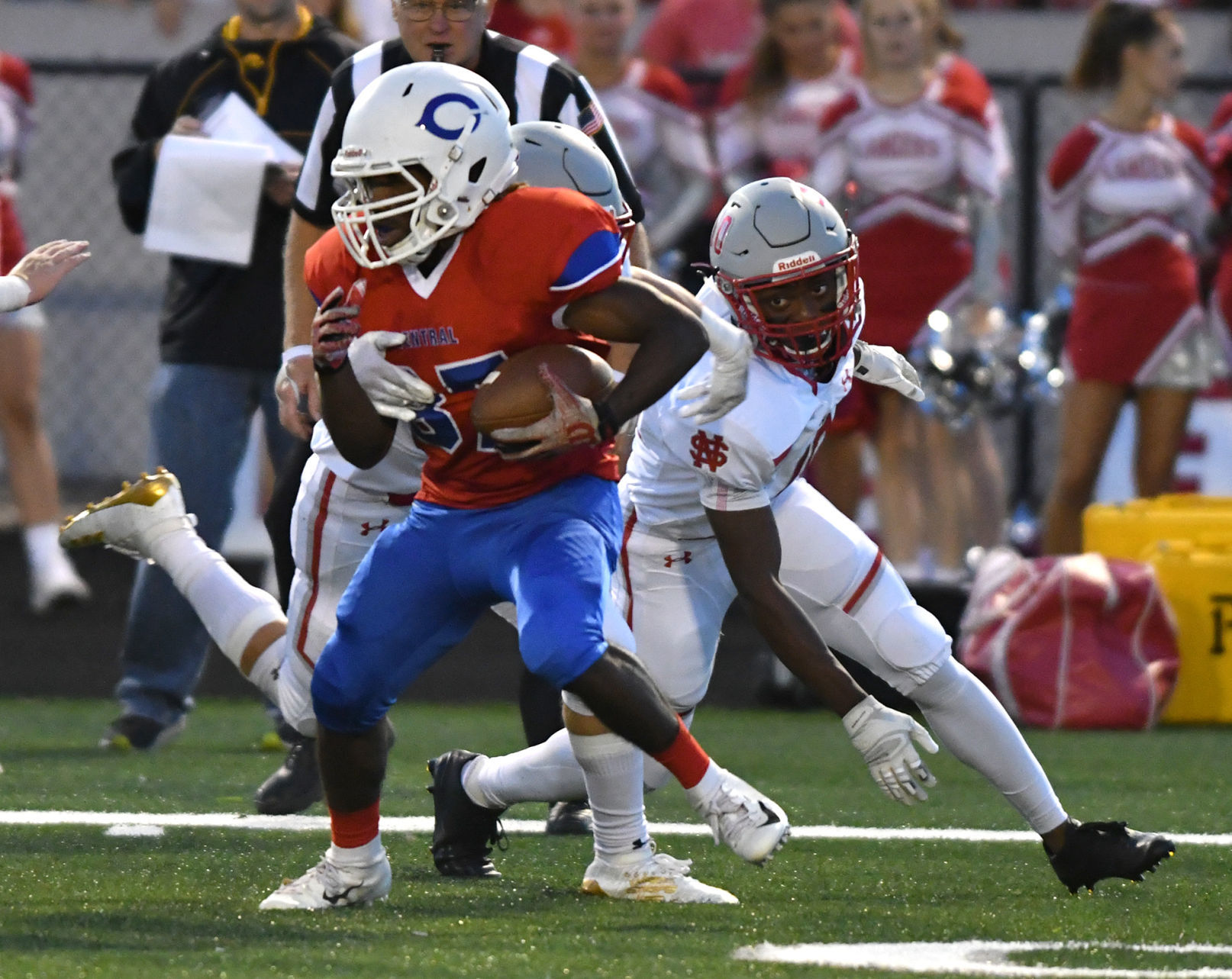 North Scott at Davenport Central football